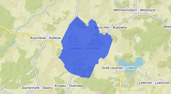 Bodenrichtwertkarte M&auml;rkische Heide Gr&ouml;ditsch